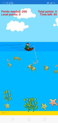 لعبة الصيد في البحر - Screenshot 2