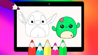 squishmallow coloring book - Screenshot 3