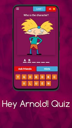 Hey Arnold! Quiz - Screenshot 1