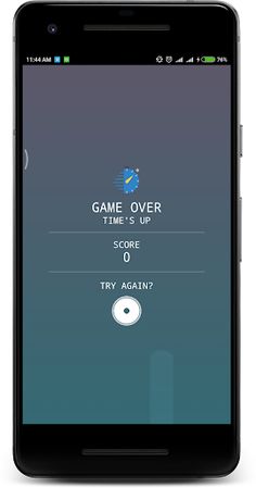 TapRush Blue PRO - satisfying  - Screenshot 1
