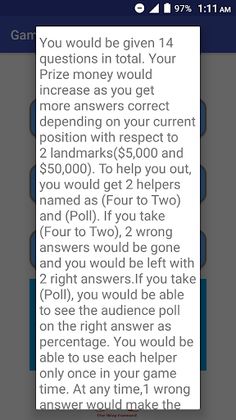 Game of Millionaires - Screenshot 1