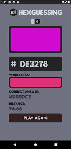 HEXGuessing - Screenshot 2