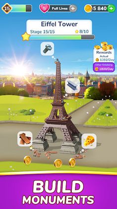 Monument Master: Match 3 Games - Screenshot 2