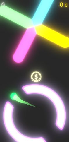 Neon Circle Dodge - Screenshot 2