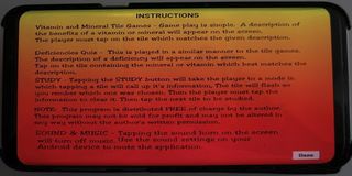 Vitamins and Minerals - Screenshot 2