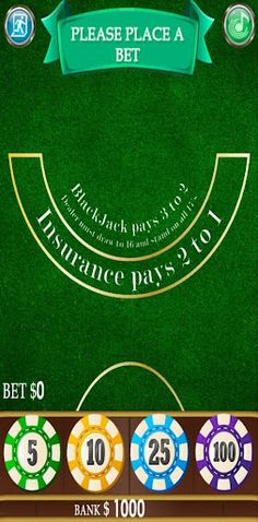 Blackjack 21 - Screenshot 2