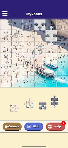 Mykonos Sightseeing Puzzle - Screenshot 4