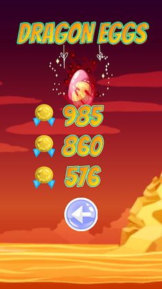 Dragon Eggs Game - Screenshot 4