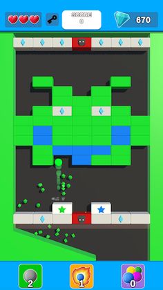 Diamond Brickout 3D - Screenshot 3