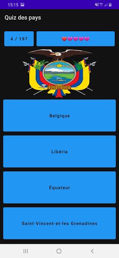 Quiz des pays - Screenshot 4