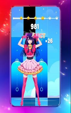 Oshi no Ko Game Piano Tiles - Screenshot 2