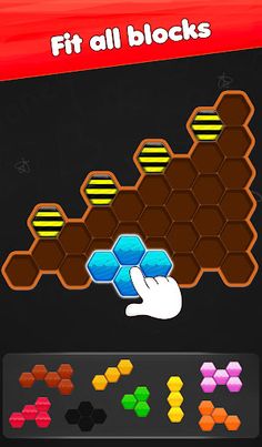Honeycomb Hexa Block Puzzle - Screenshot 2