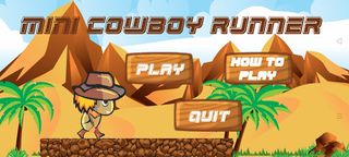 Mini Cowboy Runner - Screenshot 1