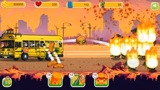 Burger Bus vs Tsunami Zom B - Screenshot 2