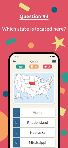 US States & Presidents Quiz – - Screenshot 3