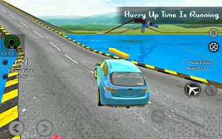 Flying Car Driving Stunt Game - Screenshot 1