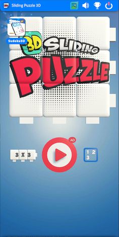 Sliding Puzzle 3D - Screenshot 1