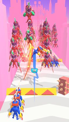 Chainsaw Guy: Merge Run 3D - Screenshot 3
