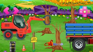 Truck Games for build a house - Screenshot 1
