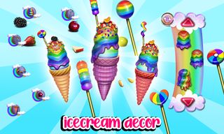 Rainbow IceCream Cooking - Screenshot 3