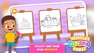 Cars Coloring Games & Paint - Screenshot 1