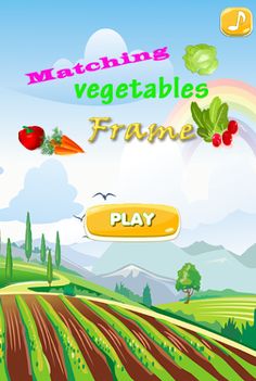 Matching vegetables Frame - Screenshot 1