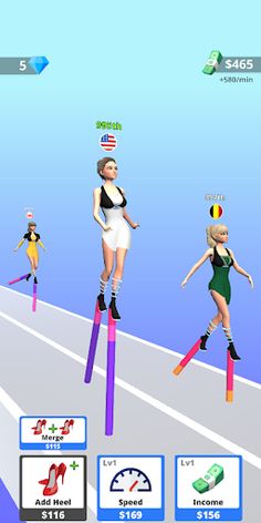 Heel Race ASMR - Screenshot 2