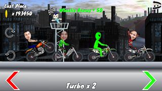 Motorcycle Face Race - Screenshot 1
