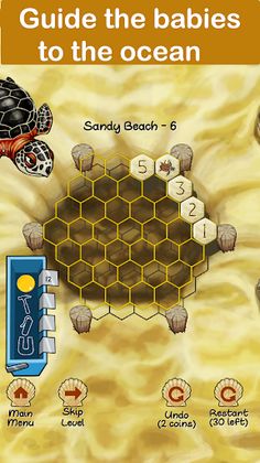 Sea Turtle Rescue Puzzle Game - Screenshot 1