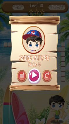 Beach Crossword Puzzle PRO - Screenshot 1