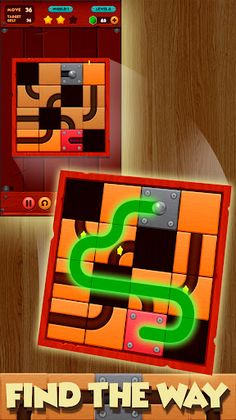 Unroll Ball Wood Puzzle 2023 - Screenshot 3