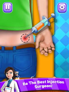 Injection Doctor Hospital Game - Screenshot 1