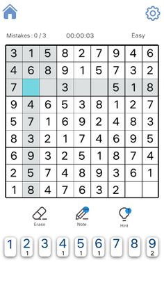 Sudoku - Classic Sudoku Puzzle - Screenshot 3