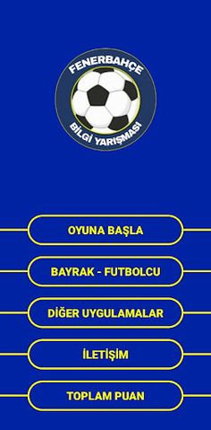 Fenerbahçe Bilgi Yarışması - Screenshot 1