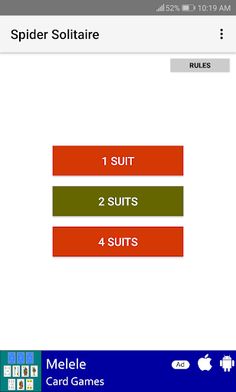 Spider Solitaire - Screenshot 4