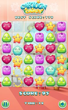 Cartoon Candy Match3 - Screenshot 3