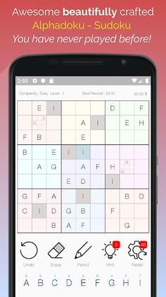 Sudoku - Alphadoku - Screenshot 1