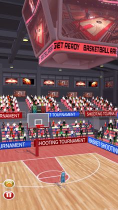 Basketball Shooting Tournament - Screenshot 1