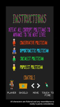 Politicians Invaders - Screenshot 2