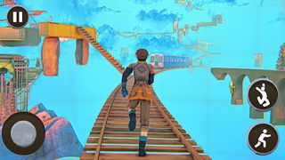 Only Run Up: Parkour Game - Screenshot 1