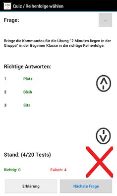 Obedience / aktuelle Prüfungso - Screenshot 2