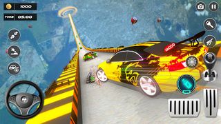 Superhero Car Games: Mega Ramp - Screenshot 2