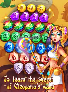 Cleopatra Diamond Quest☥ - Screenshot 1