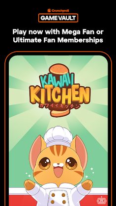 Crunchyroll: Kawaii Kitchen - Screenshot 1