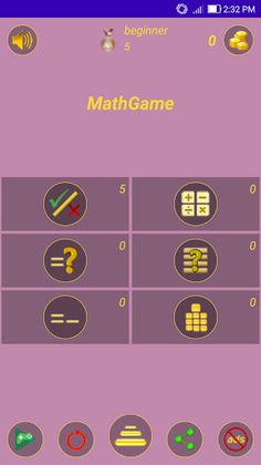 MathGame - brain training and  - Screenshot 1