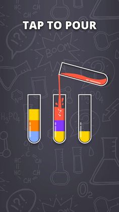 Water Sort -Color Sorting Game - Screenshot 1