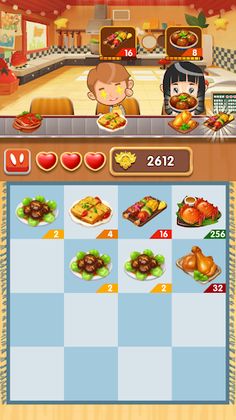 Delicious Restaurant 2048 - Screenshot 3