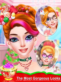 Christmas DressUp & Makeup Sal - Screenshot 1
