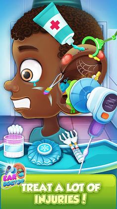 Ear Doctor Game - Care - Screenshot 2