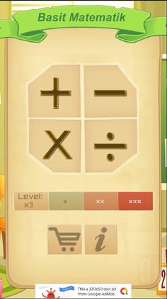 Basic Math  - 4 Operations Gam - Screenshot 1